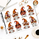 XL Fall Flower Gnomes